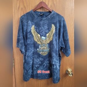 Genuine Harley-Davidson Blue Graphic T-Shirt XL
